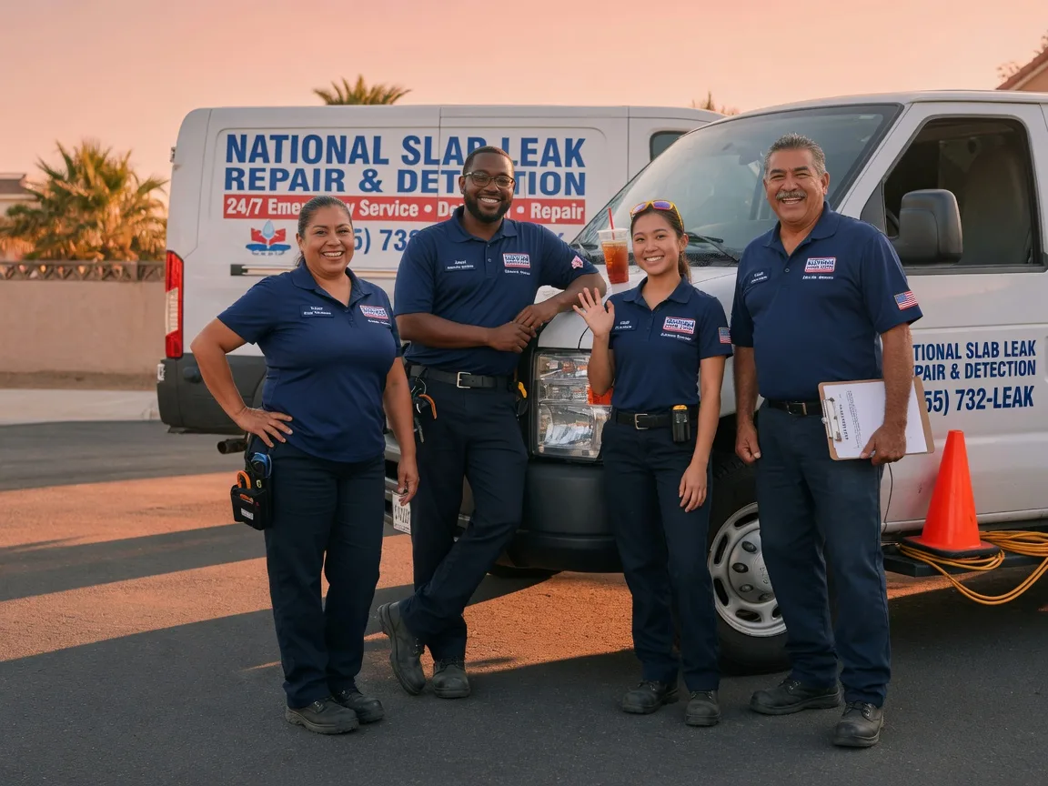 Slab Leak Detection company in Nuevo, CA
